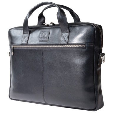 EXACOMPTA Torba za notebook 15,6" Exactive 17437E, kožna, crna